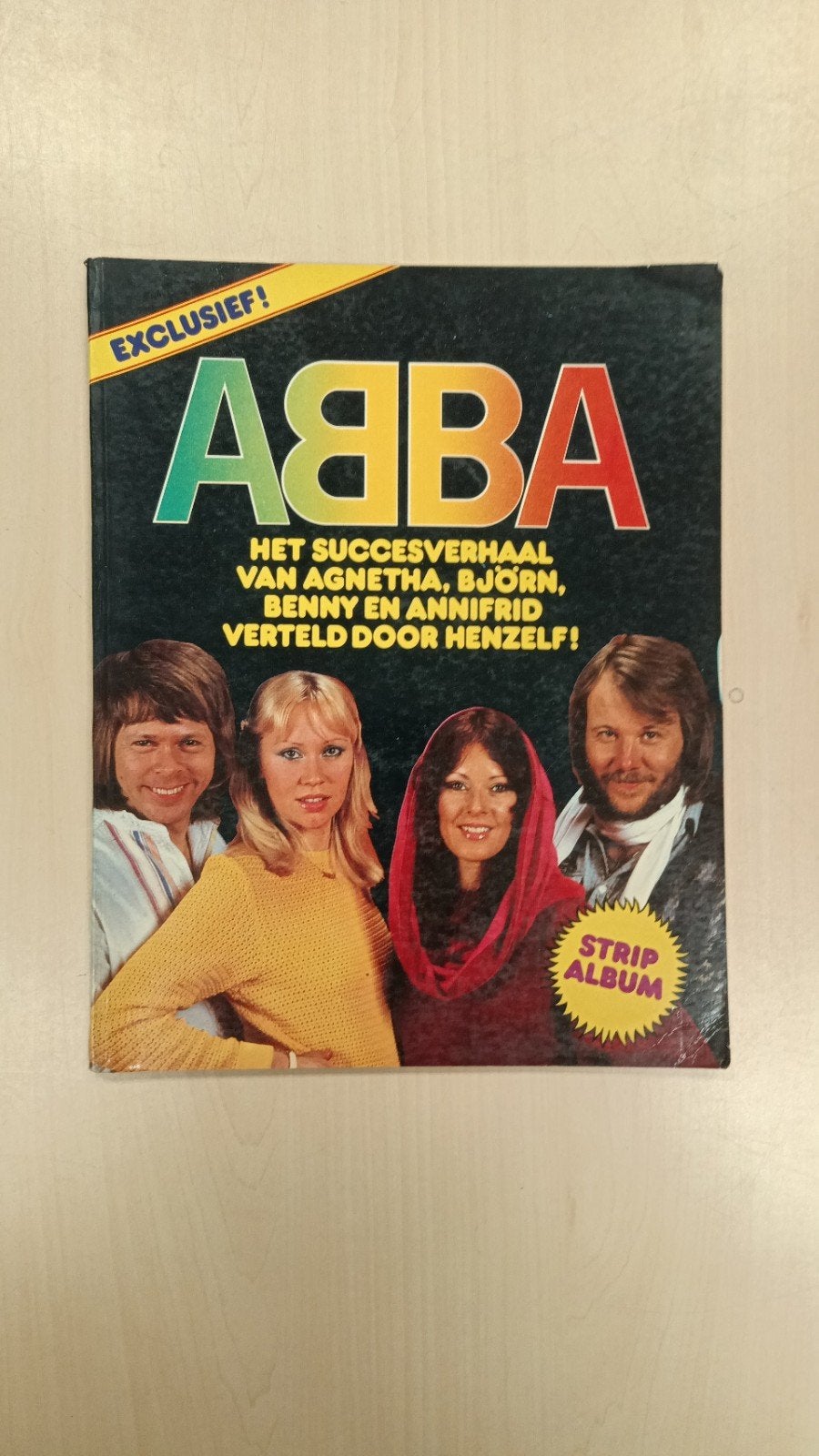 ABBA Strip Album - Exclusief! Het succesverhaal, Ophalen of Verzenden, Gelezen