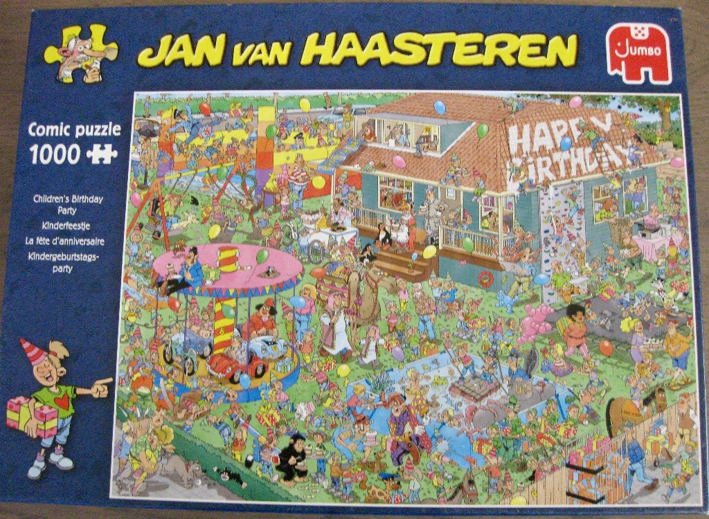 Jan van Haasteren 1000 stukjes, Ophalen of Verzenden, 500 t/m 1500 stukjes, Gebruikt, Legpuzzel