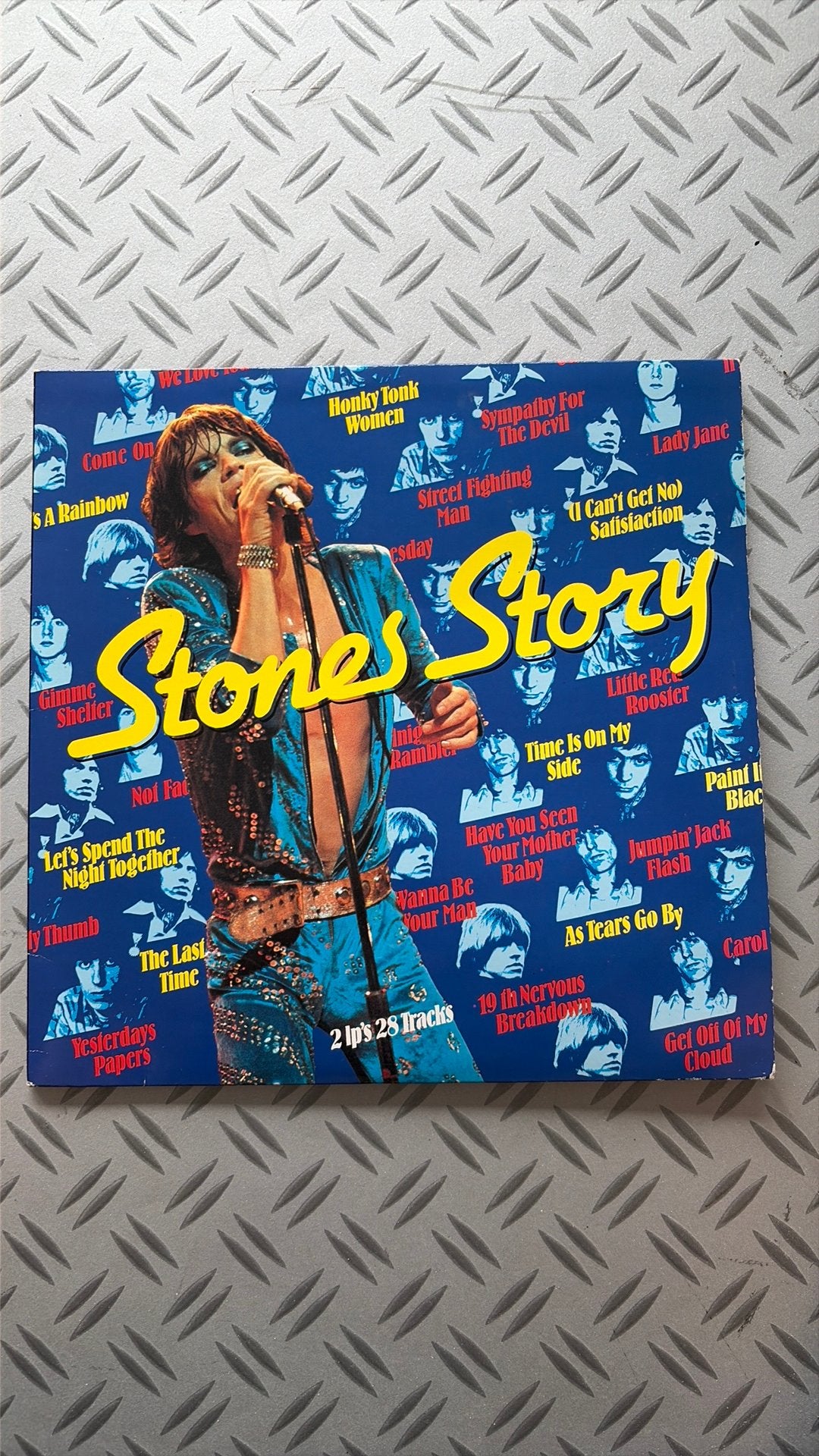 Lp The Rolling Stones - Stones Story, Cd's en Dvd's, Pop, Ophalen of Verzenden, Zo goed als nieuw, 12 inch