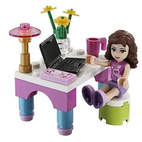 LEGO Friends Olivia's bureau - 30102. Gloednieuw in sealbag., Compleet, Verzenden, Lego, Nieuw