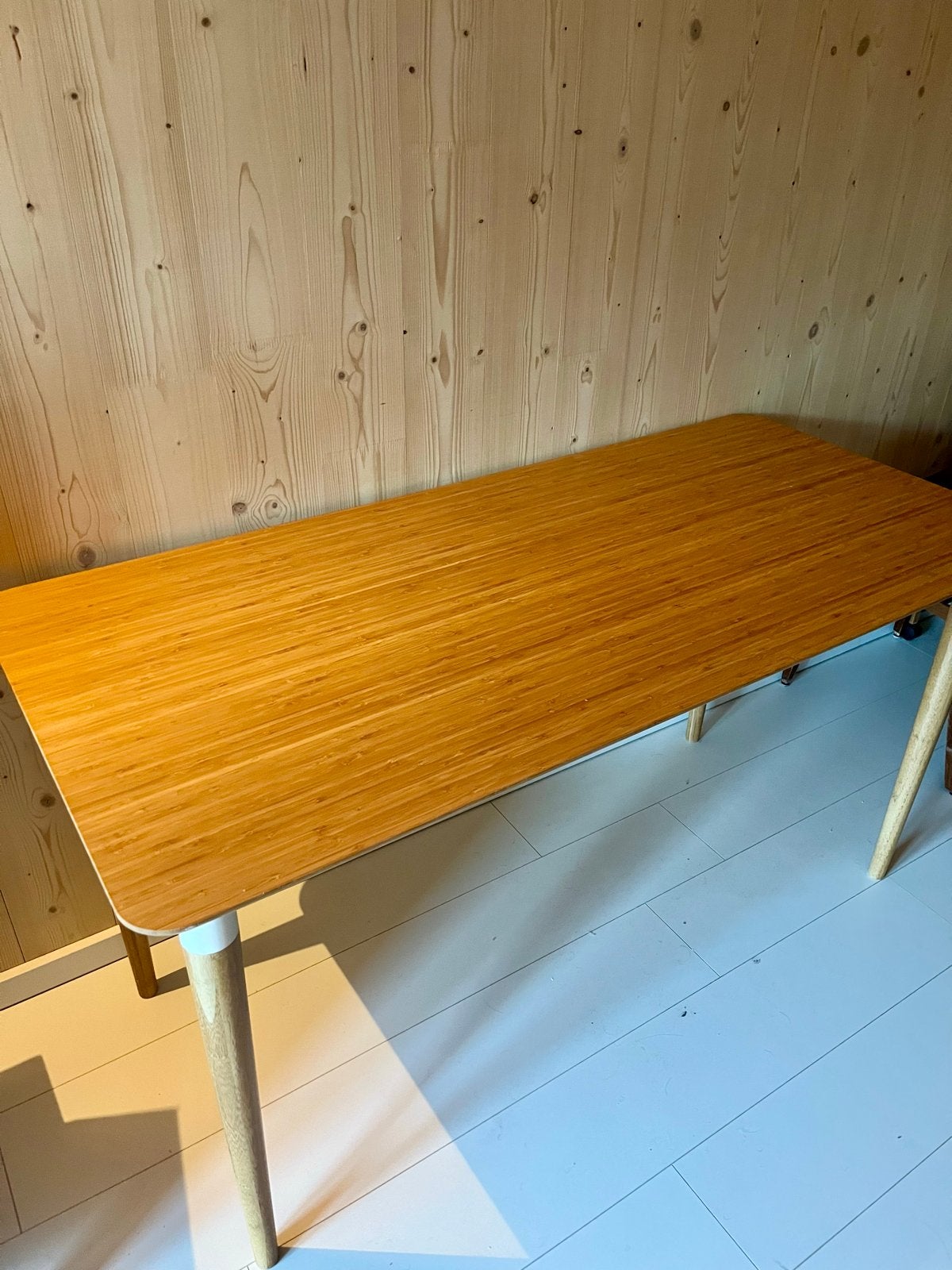 IKEA ANFALLARE / HILVER bureau, Ophalen, Gebruikt, Hout, Bruin