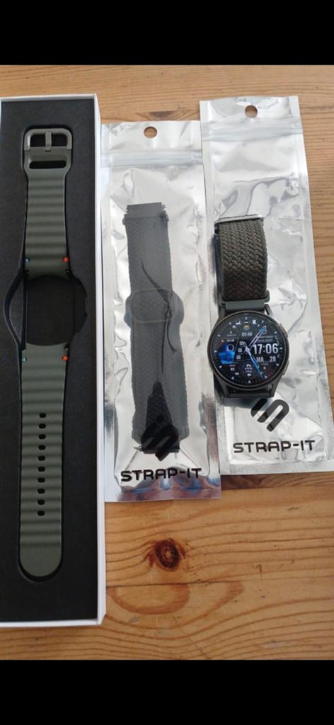 Samsung watch 7, Ophalen, Zwart, Android