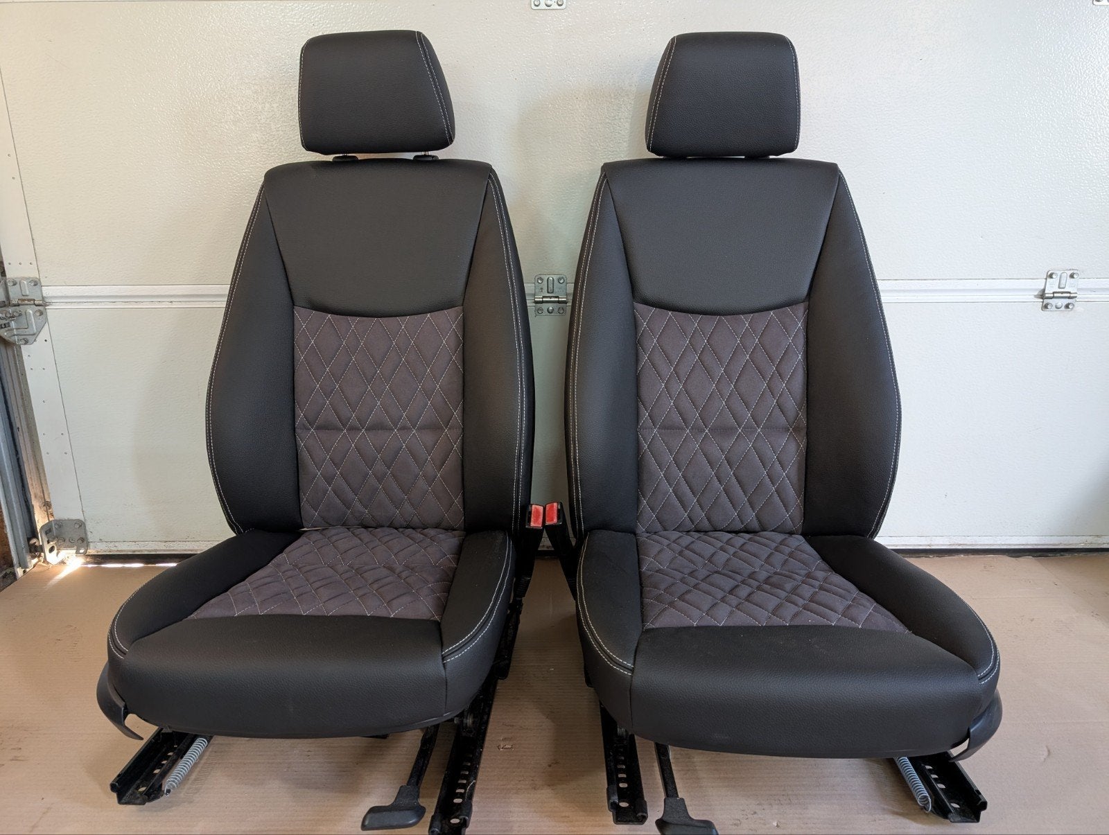 Opnieuw beklede stoelen en a.bank BMW 3 serie E90 e91, Auto-onderdelen, Ophalen, Gebruikt, BMW