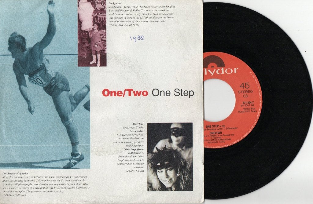 OneTwo – One Step, Ophalen of Verzenden, Gebruikt, 7 inch, Pop