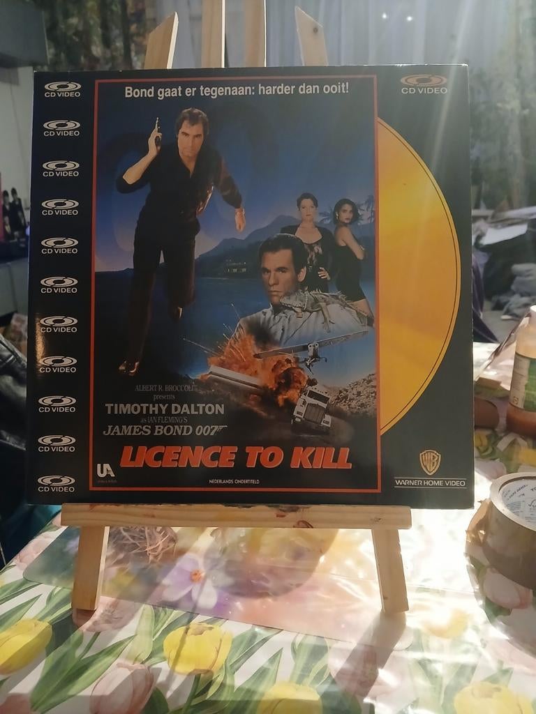 James Bond 007: Licence to Kill CD Video (Timothy Dalton), Vanaf 12 jaar, Ophalen of Verzenden, Gebruikt, Actiethriller