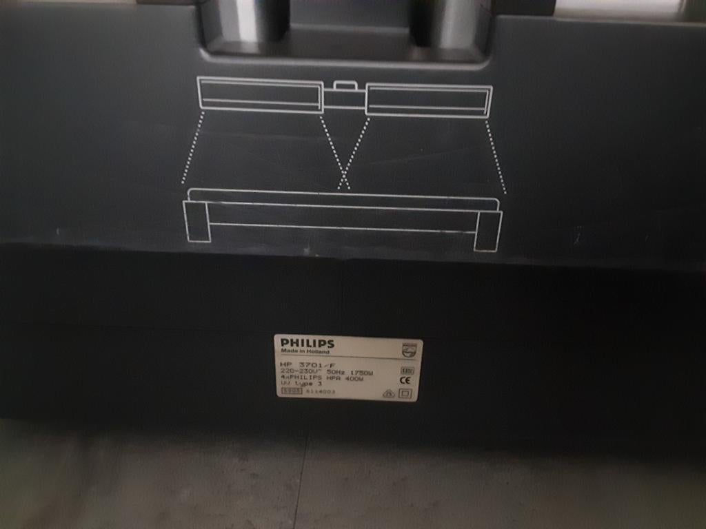 Philips Sunmobile met timer, Ophalen of Verzenden, Zo goed als nieuw, Zonnebank enkelzijdig, Minder dan 10 lampen