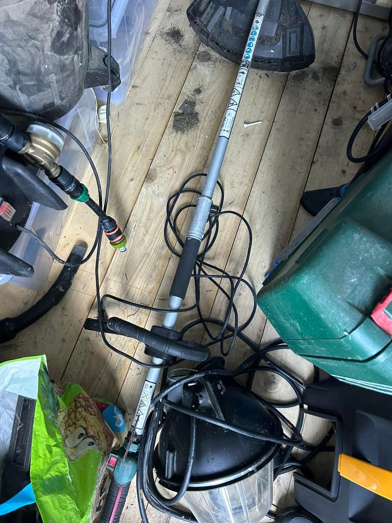 Parksite bosmaaier compleet, Ophalen, Gebruikt