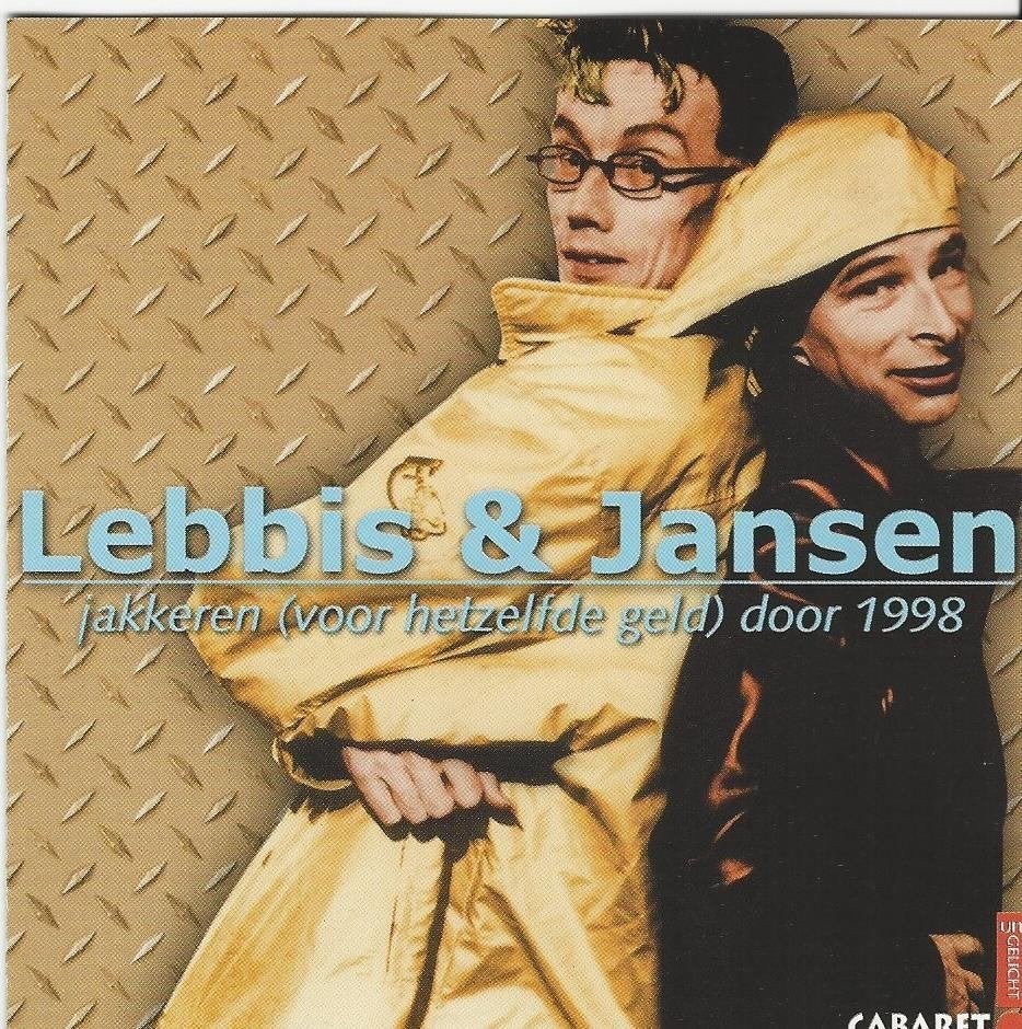 Lebbis & Jansen Jakkeren voor hetzelfde geld door 1998= 1,99, Ophalen of Verzenden, Zo goed als nieuw, Cabaret of Kleinkunst