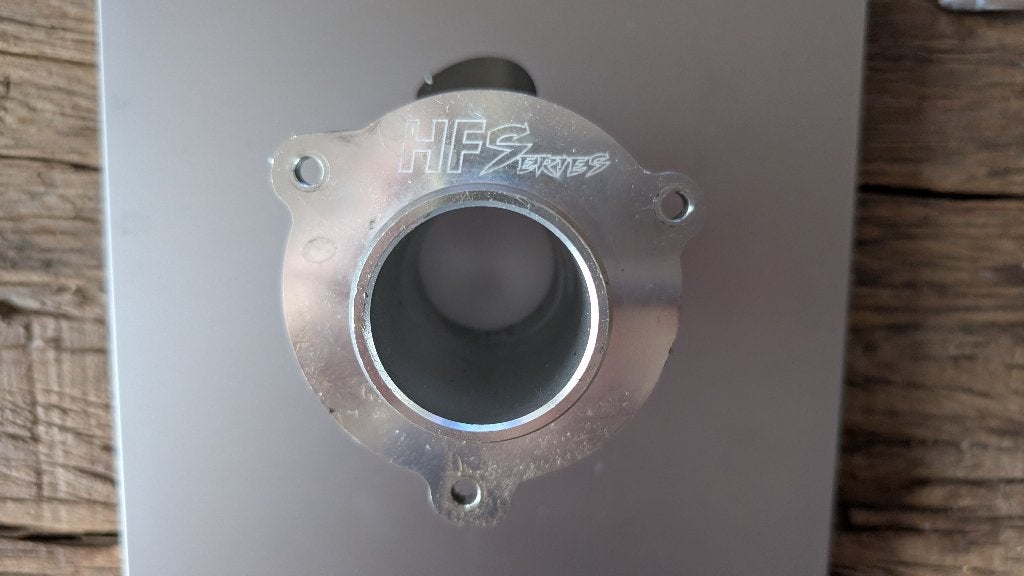 HF Series turbo muffler delete EA888.3 golf 7 GTI R 2.0 TSI, Ophalen of Verzenden, Audi