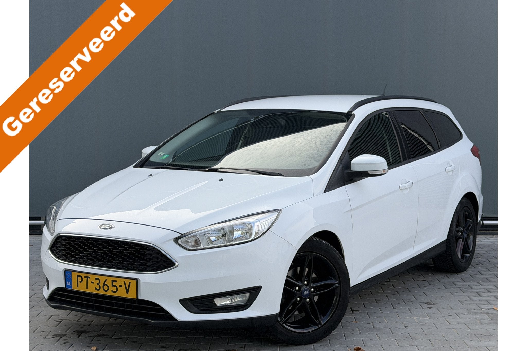 Ford FOCUS Wagon BWJ 2017 | 1.0T 126PK Lease Edition | TREKH, Auto's, Stof, Gebruikt, Wit, Origineel Nederlands