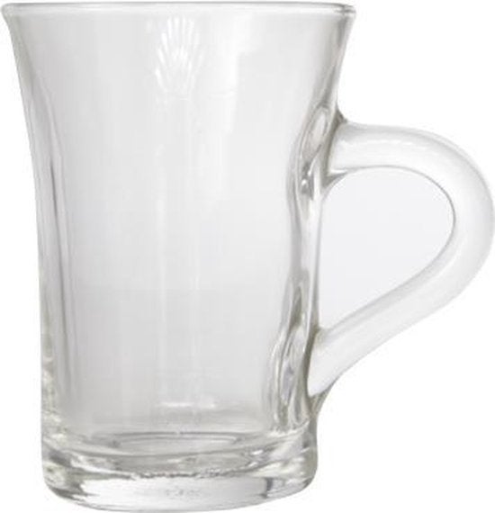 Luminarc Theeglas Bock A The 23 cl Doos a. 6 stuks, Huis en Inrichting, Keuken | Servies, Ophalen, Glas of Glazen, Nieuw, Glas
