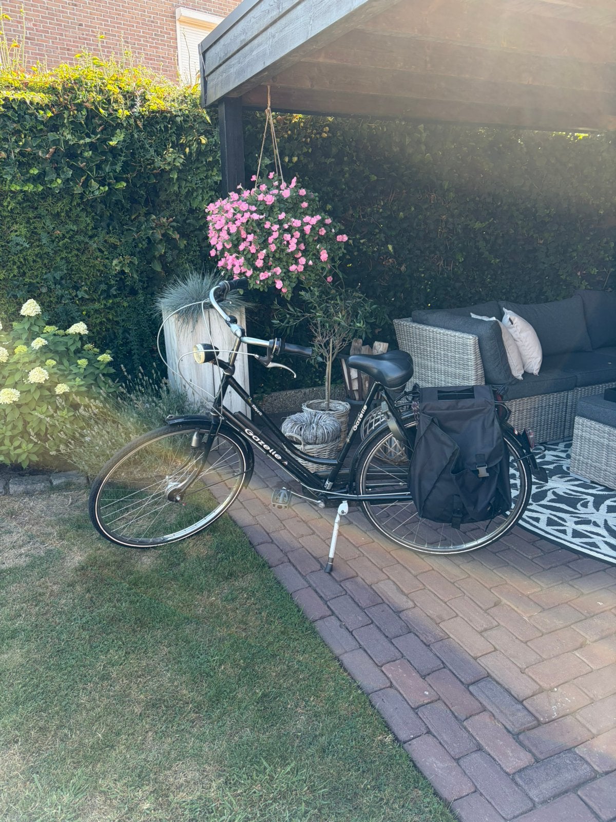 Gazelle damesfiets, Ophalen, Gebruikt