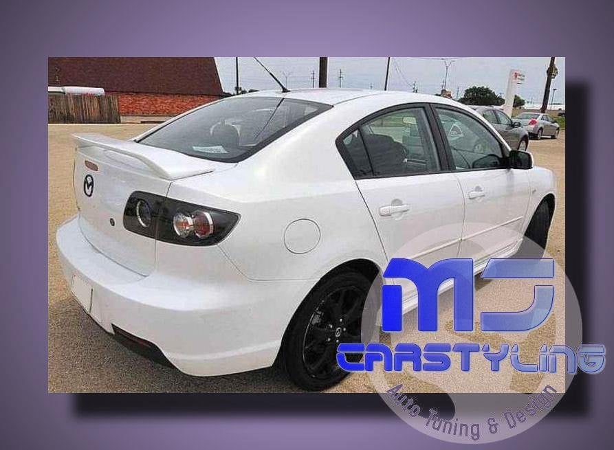 Mazda 3 - Achterklep spoiler, Ophalen of Verzenden, MJ-Carstyling, Info@mj-carstyling.net, Sibeliusstraat 81 5011JH Tilburg