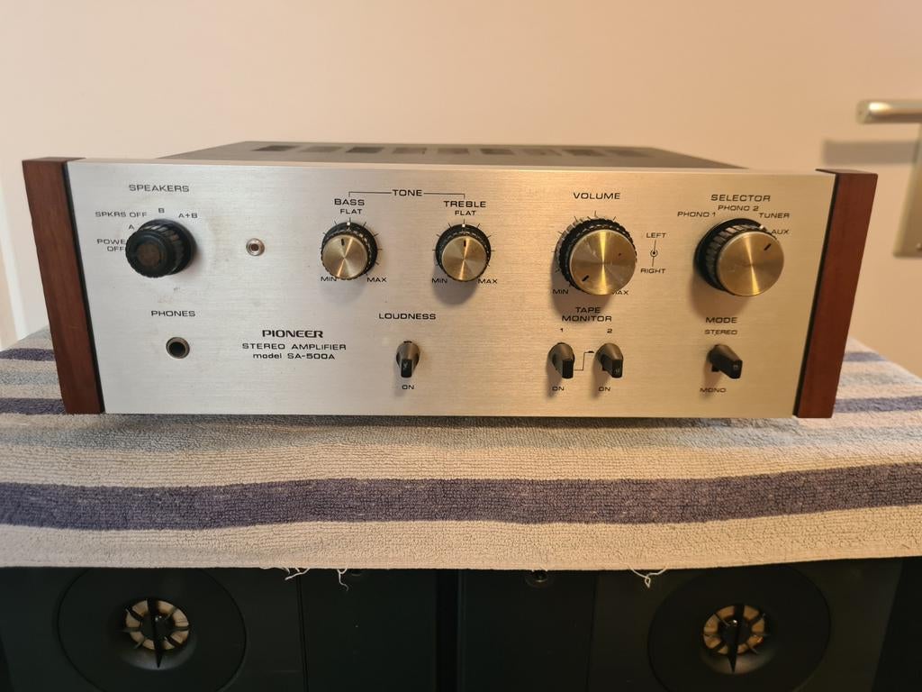 Pioneer SA 500, Audio, Tv en Foto, Versterkers en Receivers, Ophalen, Minder dan 60 watt, Pioneer
