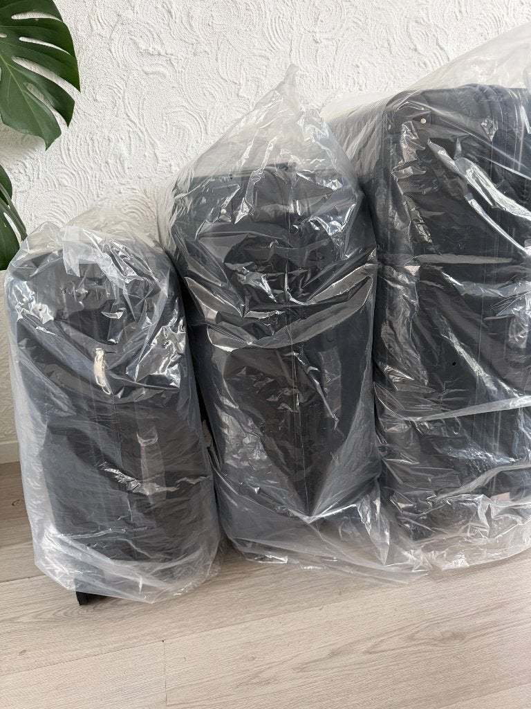 Nieuw!!! Kofferset 3 delig large medium small koffers, Hard kunststof, 45 tot 55 cm, Nieuw, Ophalen of Verzenden
