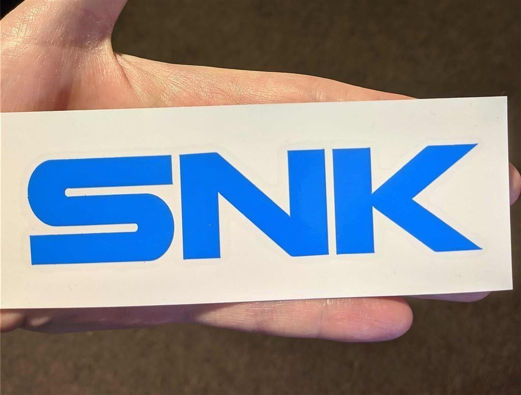 SNK NEO GEO Retro Arcade Bartop Decal Sticker Decal, 1 speler, Ophalen of Verzenden, Nieuw, Vanaf 3 jaar
