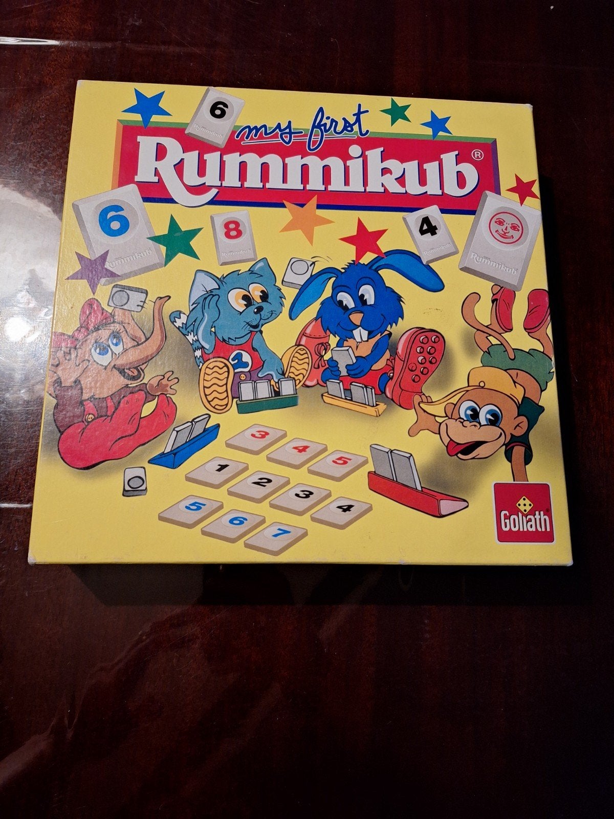My First Rummikub - Educatief Cijferspel voor Kinderen, Drie of vier spelers, Ophalen of Verzenden, Gebruikt, Goliath