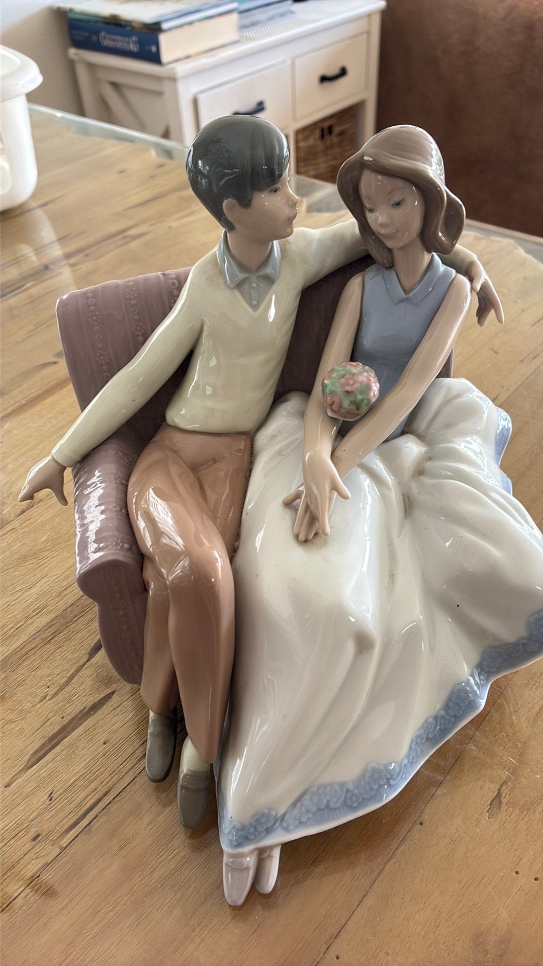 Lladro beeld NAO uit 1995, Ophalen, Zo goed als nieuw, Mens