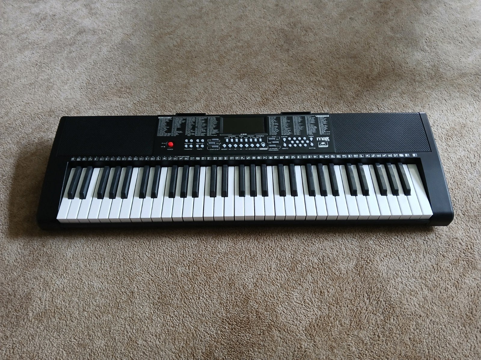 max music KB5 electronic keyboard, Ophalen, Nieuw, 61 toetsen, Overige merken