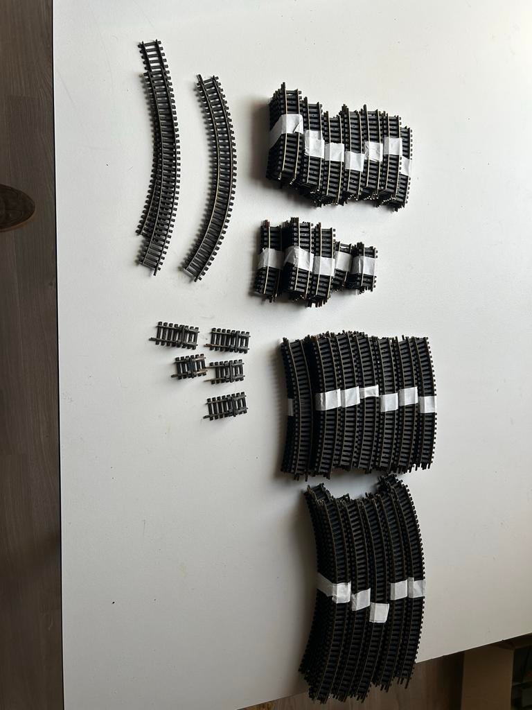 Fleischmann modelrails 1700/6000 serie H0, Gebruikt, Gelijkstroom, Fleischmann, Rails