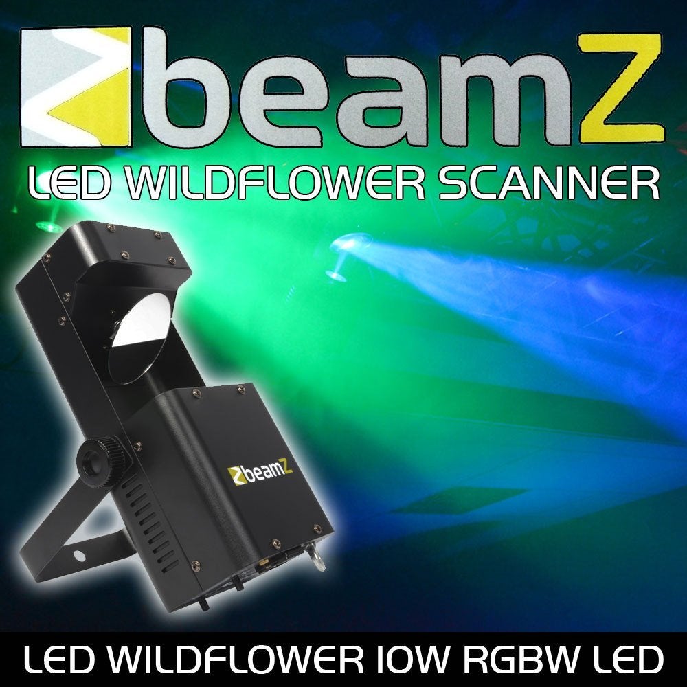 BeamZ Wildflower LED Scanner RGBW, Muziek en Instrumenten, Licht en Laser, Ophalen of Verzenden, Beamz, Beamz, Licht