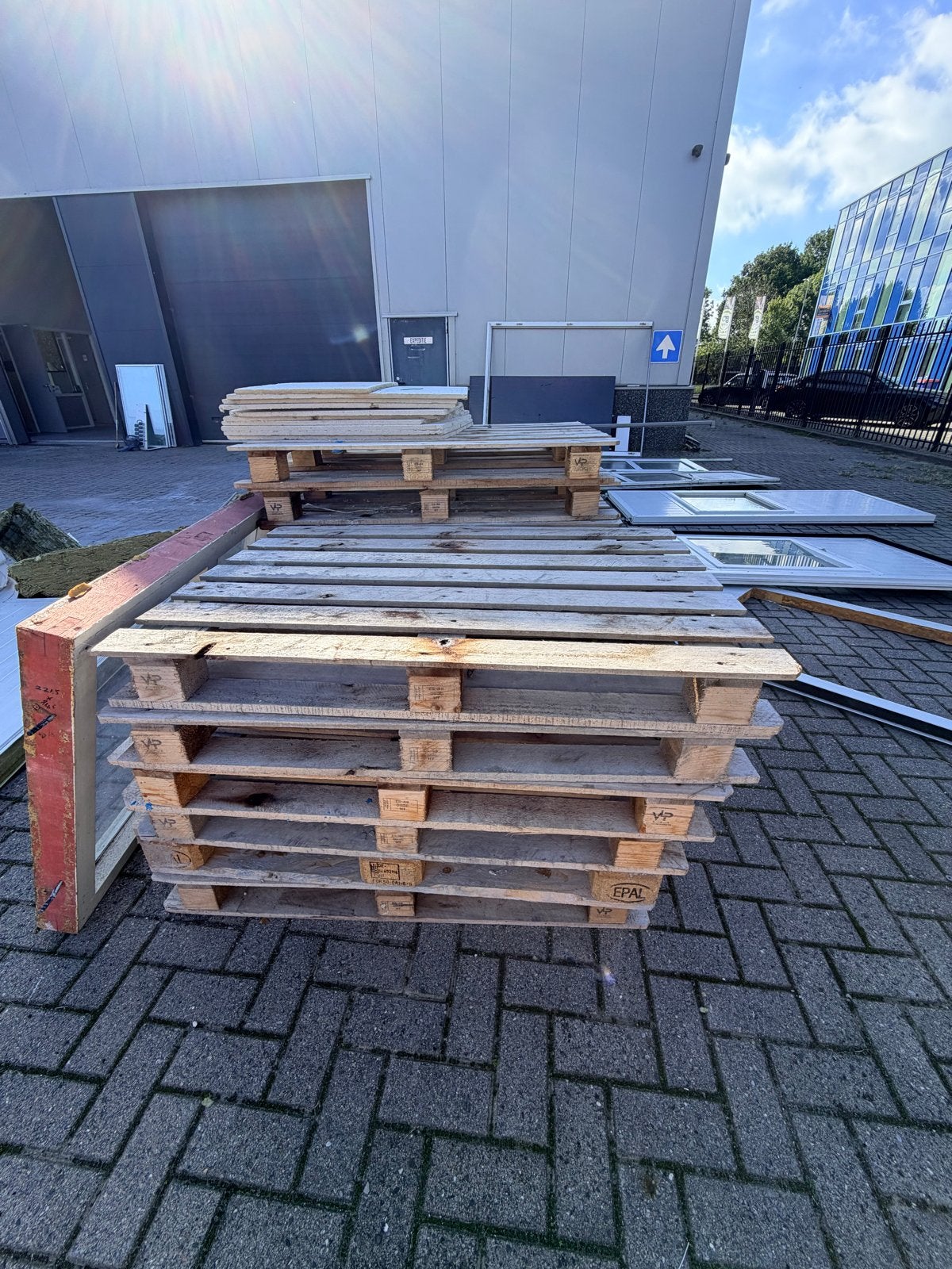 14 gebruikte pallets voor DIY projecten - Oude Tonge, Ophalen, Gebruikt, 50 mm of meer, Pallet