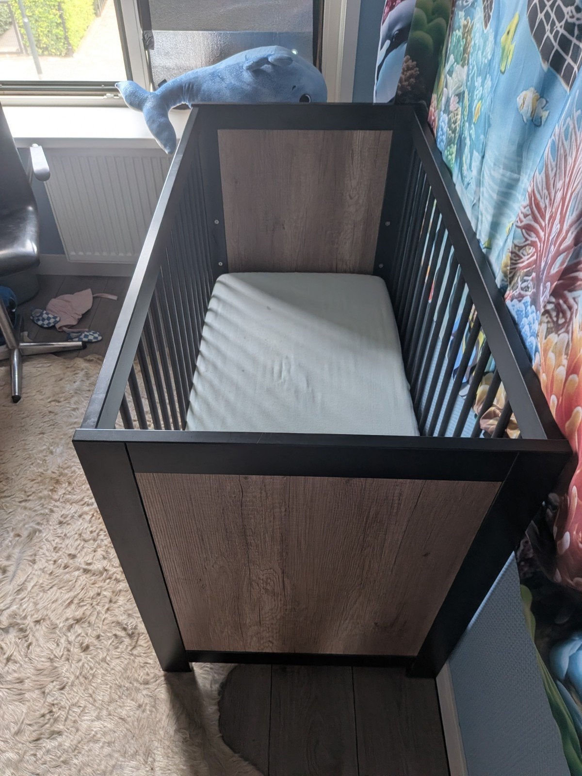 Babypark Vittoria ledikant, Ophalen, Zo goed als nieuw, Ledikant