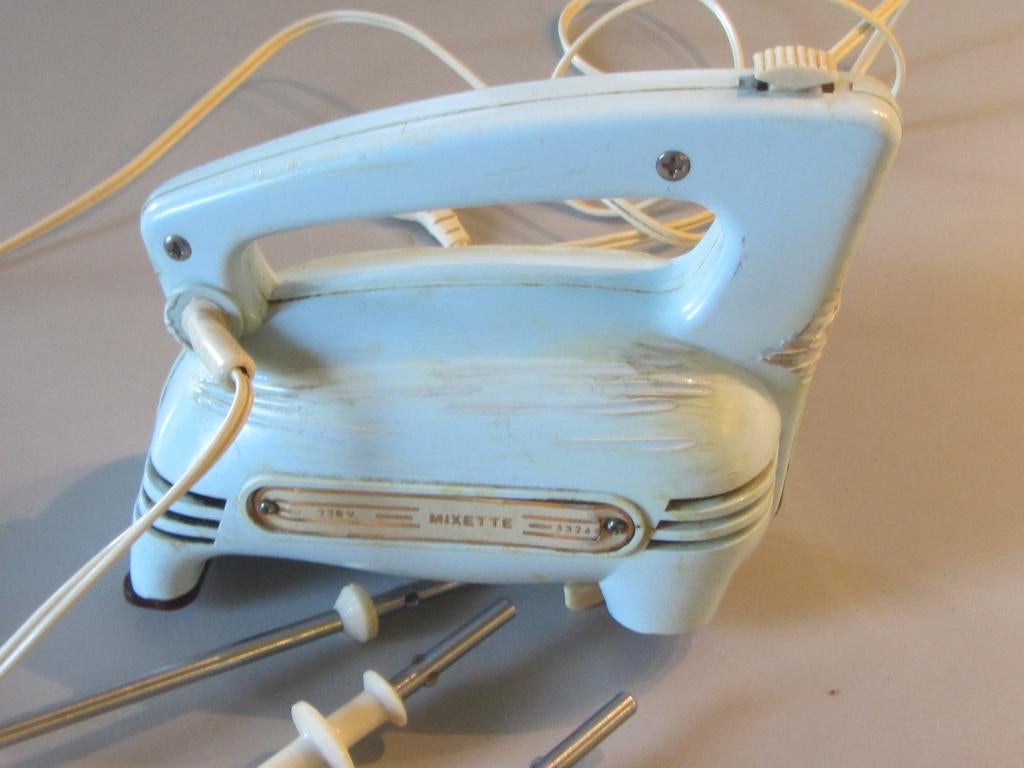 retro handmixer Kalorik Mixette lichtblauw, Ophalen of Verzenden