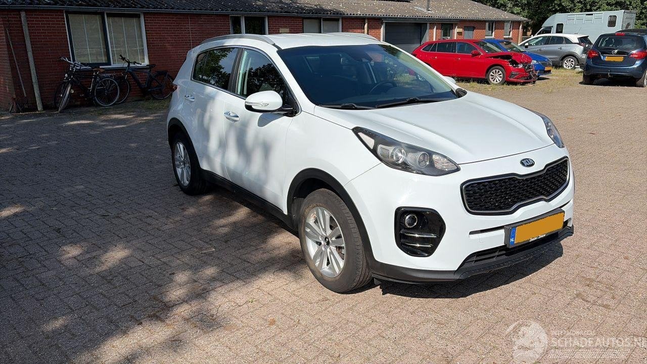 Kia Sportage 1.6 GDI Dynimic line (bj 2019), Kia, 1591 cc, Wit, Theodor-Heuss-Allee 11 ,60486, Frankfurt am Main, Deutschland