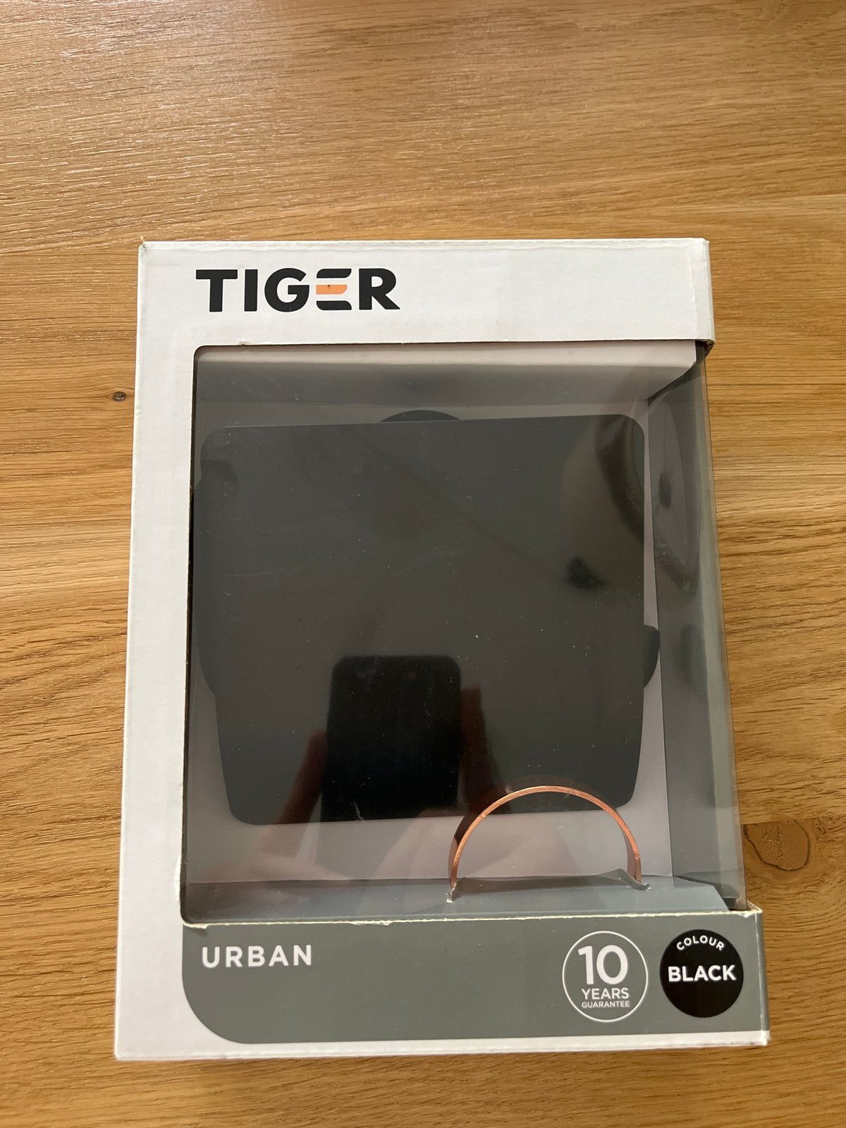 Tiger Toiletrolhouder Zwart Nieuw in Doos, Ophalen of Verzenden, Nieuw