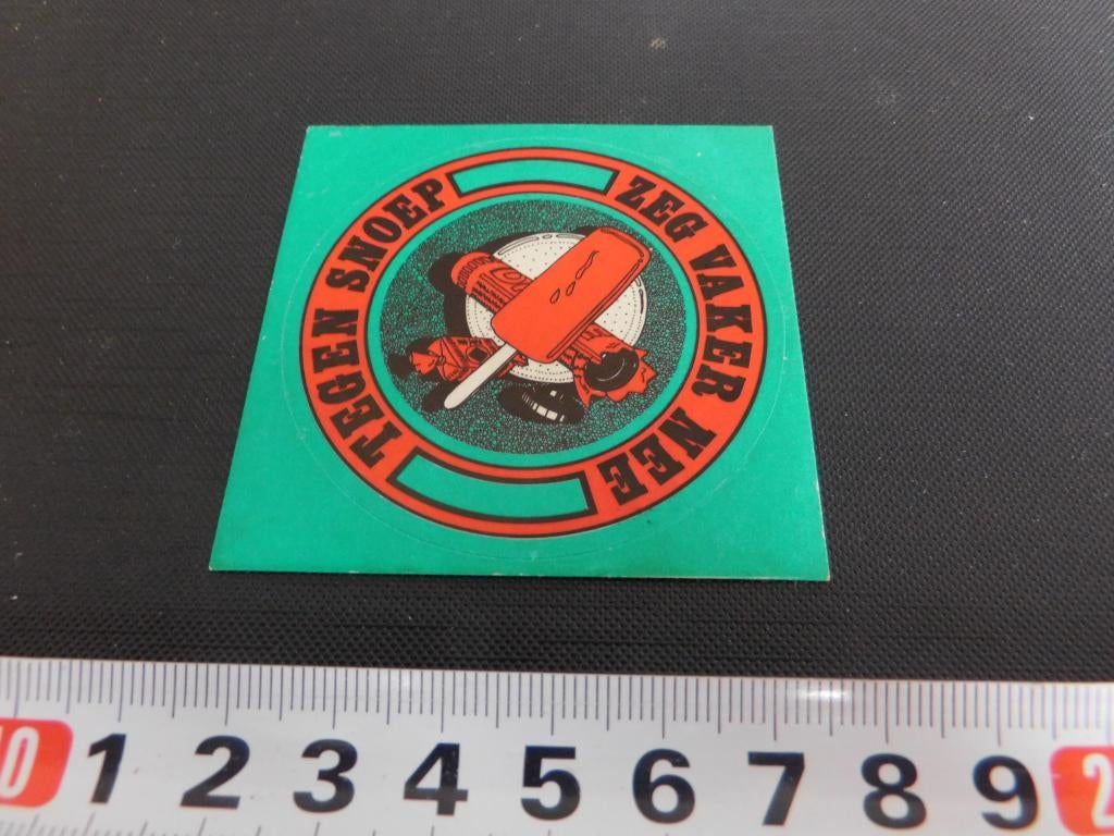 sticker Tegen snoep Zeg vaker NEE, Ophalen, Zo goed als nieuw