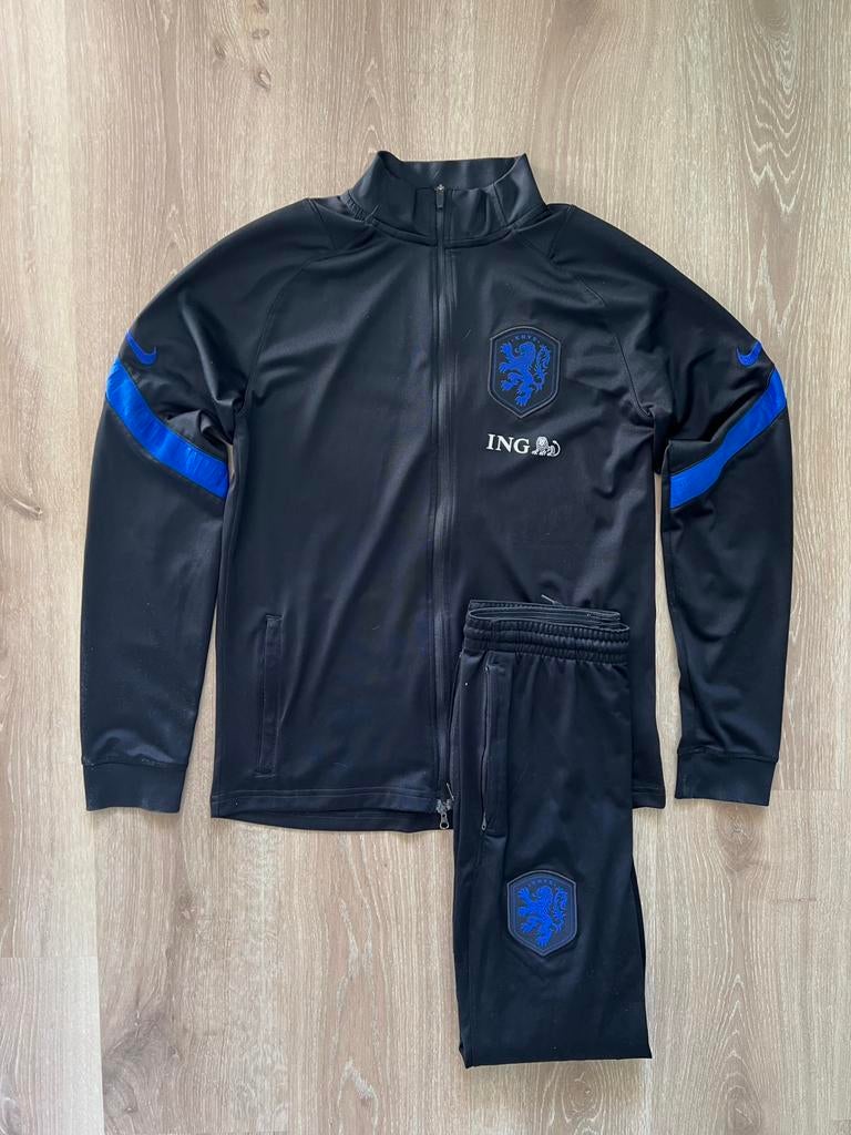 Nederlands elftal trainingspak Nike 20/21 maat 170/XS, Kleding | Heren, Sportkleding, Zwart, Ophalen of Verzenden, Zo goed als nieuw