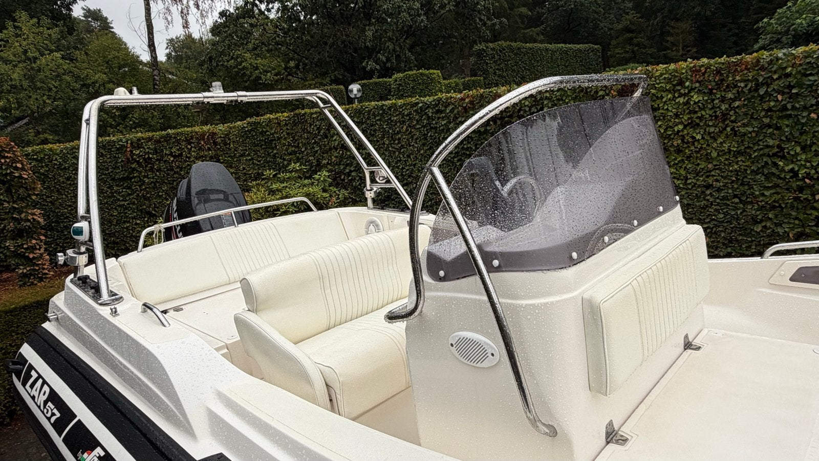 Foto 7 van ZAR Formenti 57 Well Deck met Suzuki DF150 en KALF trailer