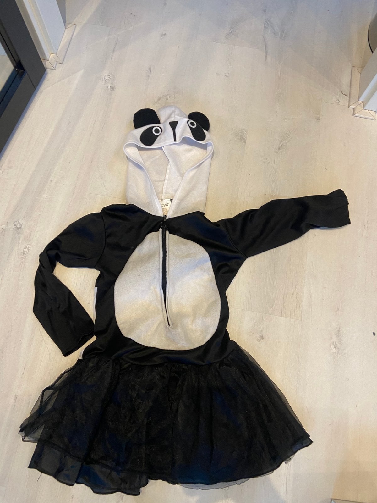 Carnaval panda jurkje maat 10, Kinderen en Baby's, Carnavalskleding en Verkleedspullen, Ophalen of Verzenden, Gebruikt, Meisje