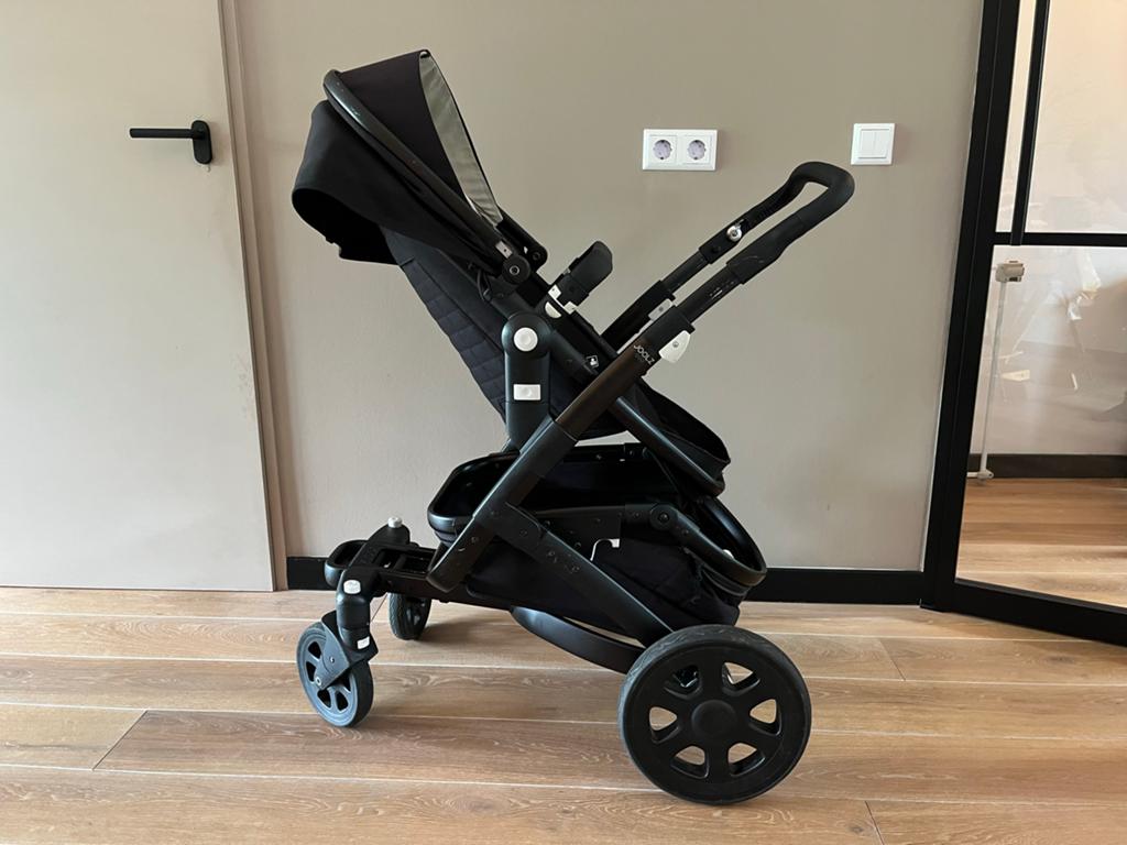 Joolz Geo2 kinderwagen met reiswieg, Gebruikt, Luchtbanden, Combiwagen, Ophalen