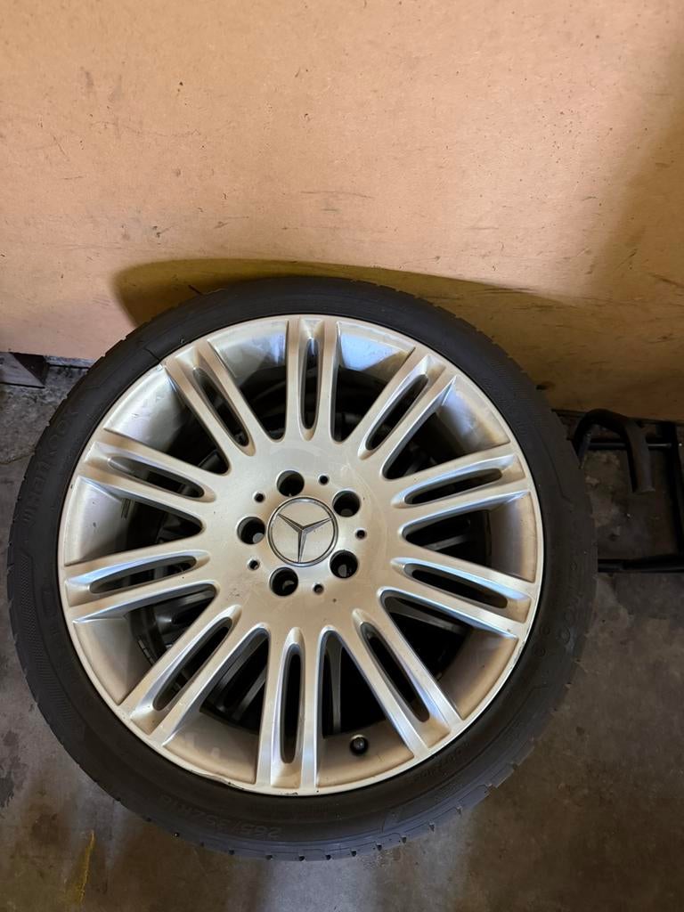 opknapset sport wielen mercedes w211, Ophalen