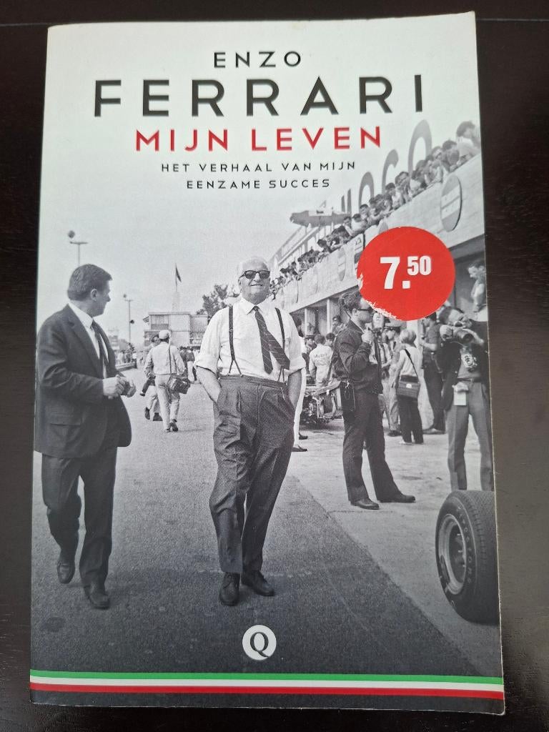Enzo Ferrari - Mijn leven, Ophalen of Verzenden, Gelezen, Kunst en Cultuur
