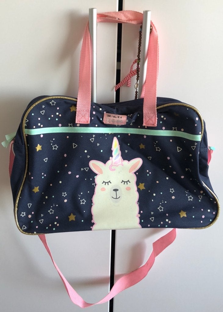 Leuke tas schoudertas lama unicorn, Ophalen of Verzenden, Zo goed als nieuw, Schoudertas, Minder dan 30 cm