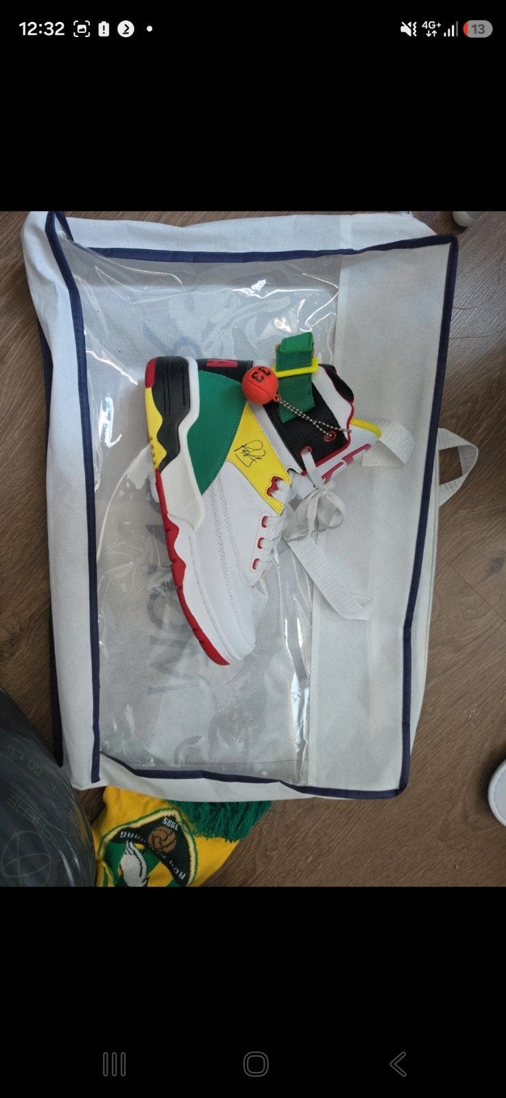 Ewing Athletics 33 HI Sneakers Rood Geel Groen Maat 43, Kleding | Heren, Schoenen, Overige kleuren, Ophalen of Verzenden, Ewing Athletics