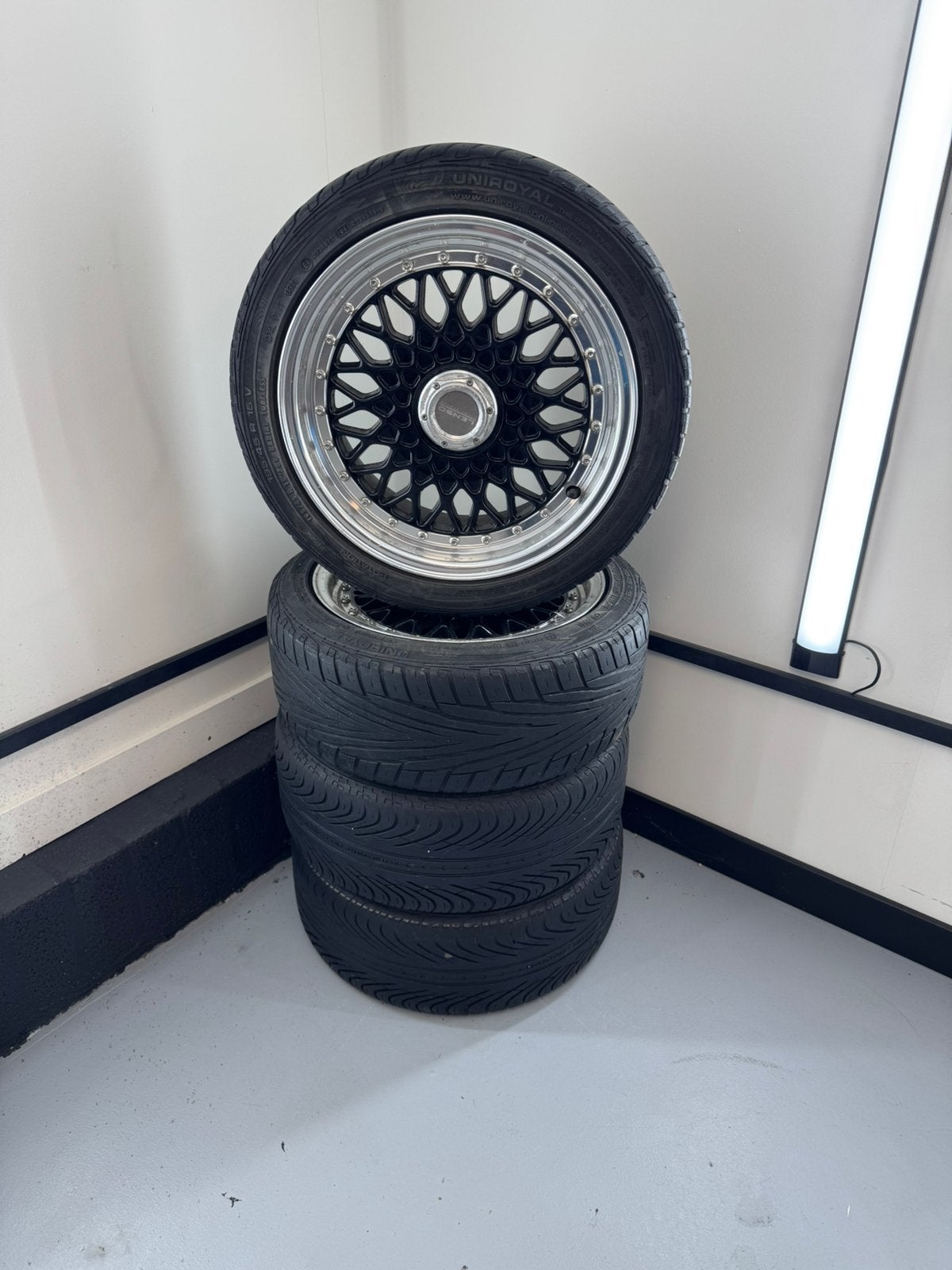 Lenso bsx 4x100 15 inch, Auto-onderdelen, Ophalen, 15 inch, Velg(en), 195 mm