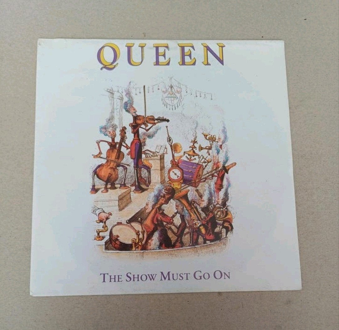 Queen - The Show Must Go On, Gebruikt, 1990 - 1999, 7 inch, Single