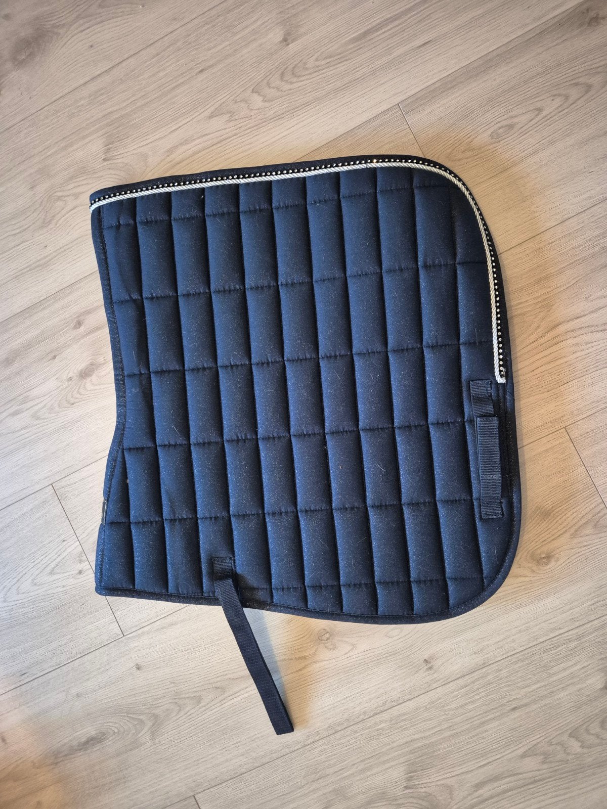 BR donkerblauw dressuur dekje maat cob, Ophalen, BR, Dressuurdekje, Cob (M)