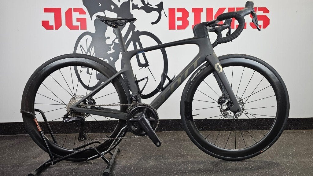 racefiets scott foil RC 10 disc ultegra di2 2x12, Ophalen, Zo goed als nieuw
