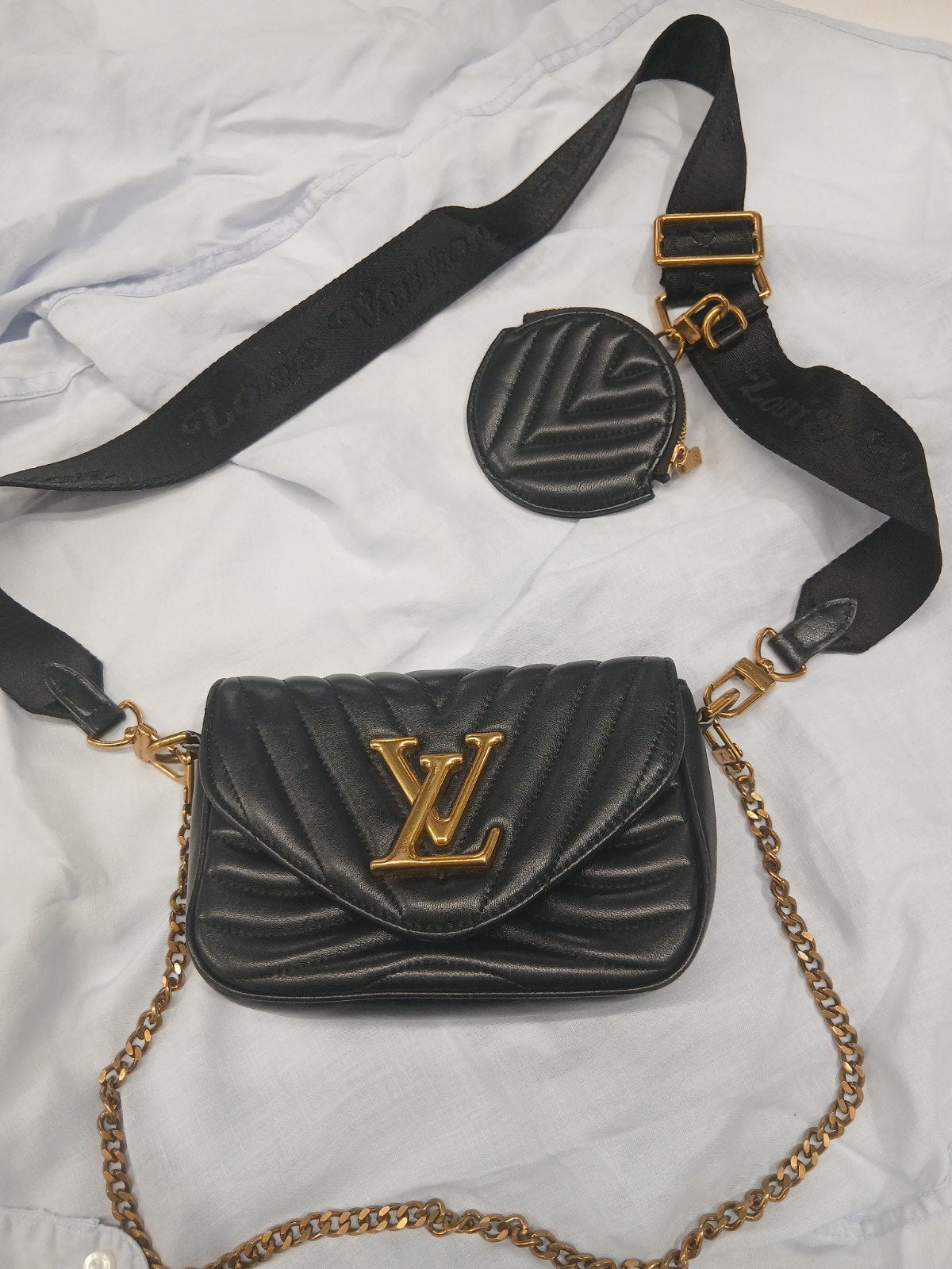 Louis Vuitton tas originele, Ophalen of Verzenden, Zo goed als nieuw, Zwart, Schoudertasje