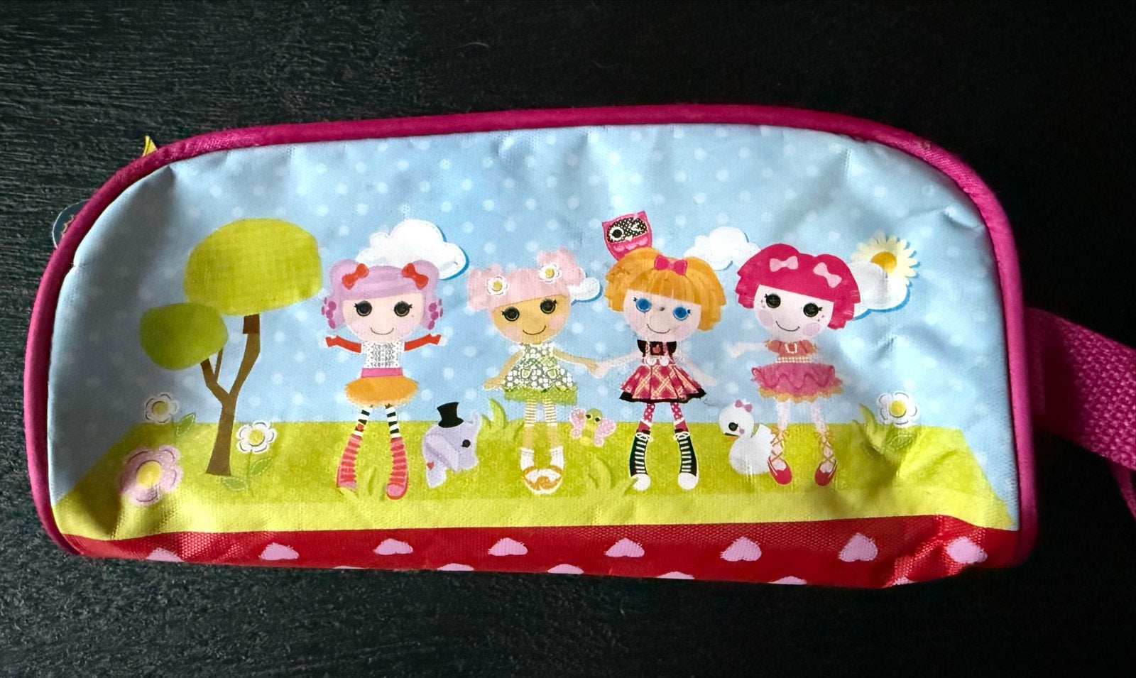 Lalaloopsy etui/pennenzak met poppenprint, Ophalen of Verzenden, Zo goed als nieuw