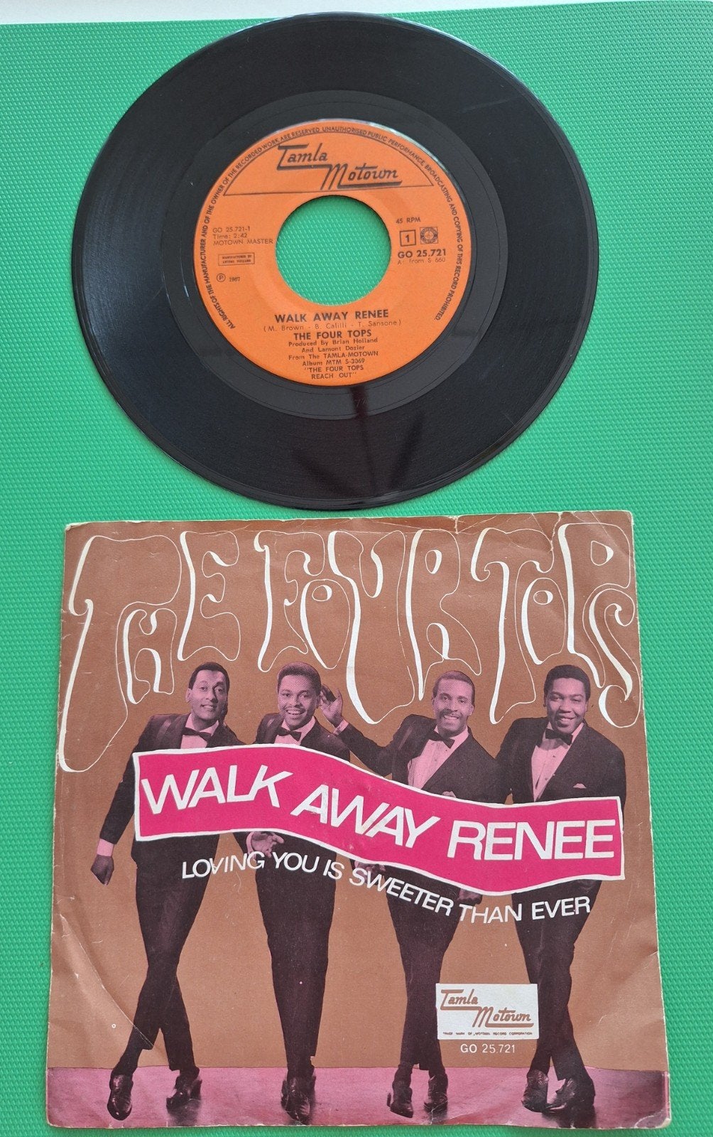 The Four Tops Walk Away Renee, Ophalen of Verzenden, Gebruikt, Pop