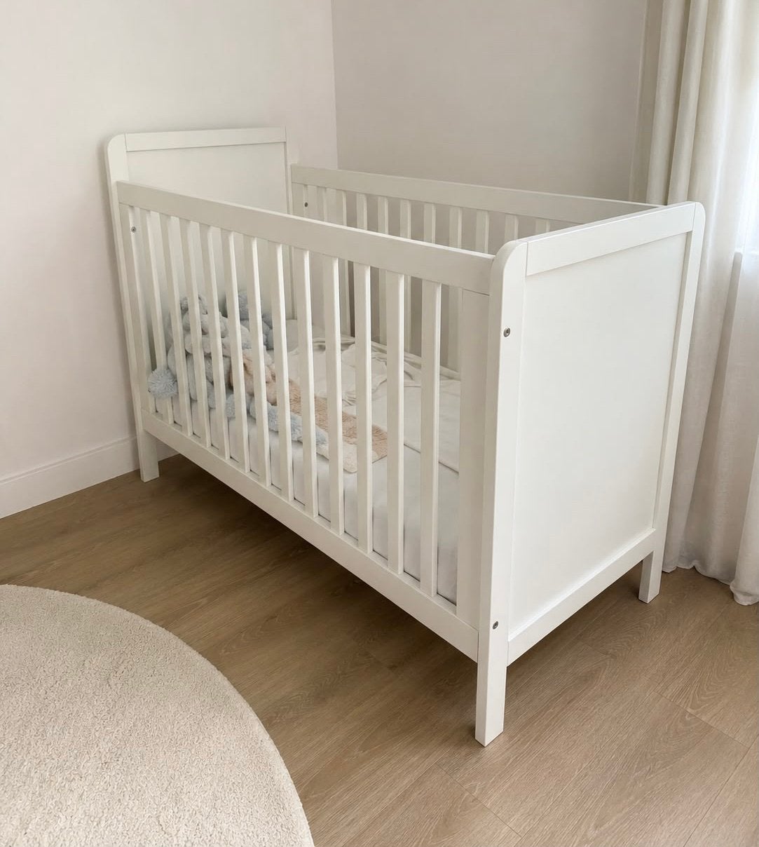 Kidsmill ledikant inclusief Aerosleep matras, Kinderen en Baby's, Kinderkamer | Bedden, Ophalen, Gebruikt, 70 tot 85 cm, 140 tot 160 cm