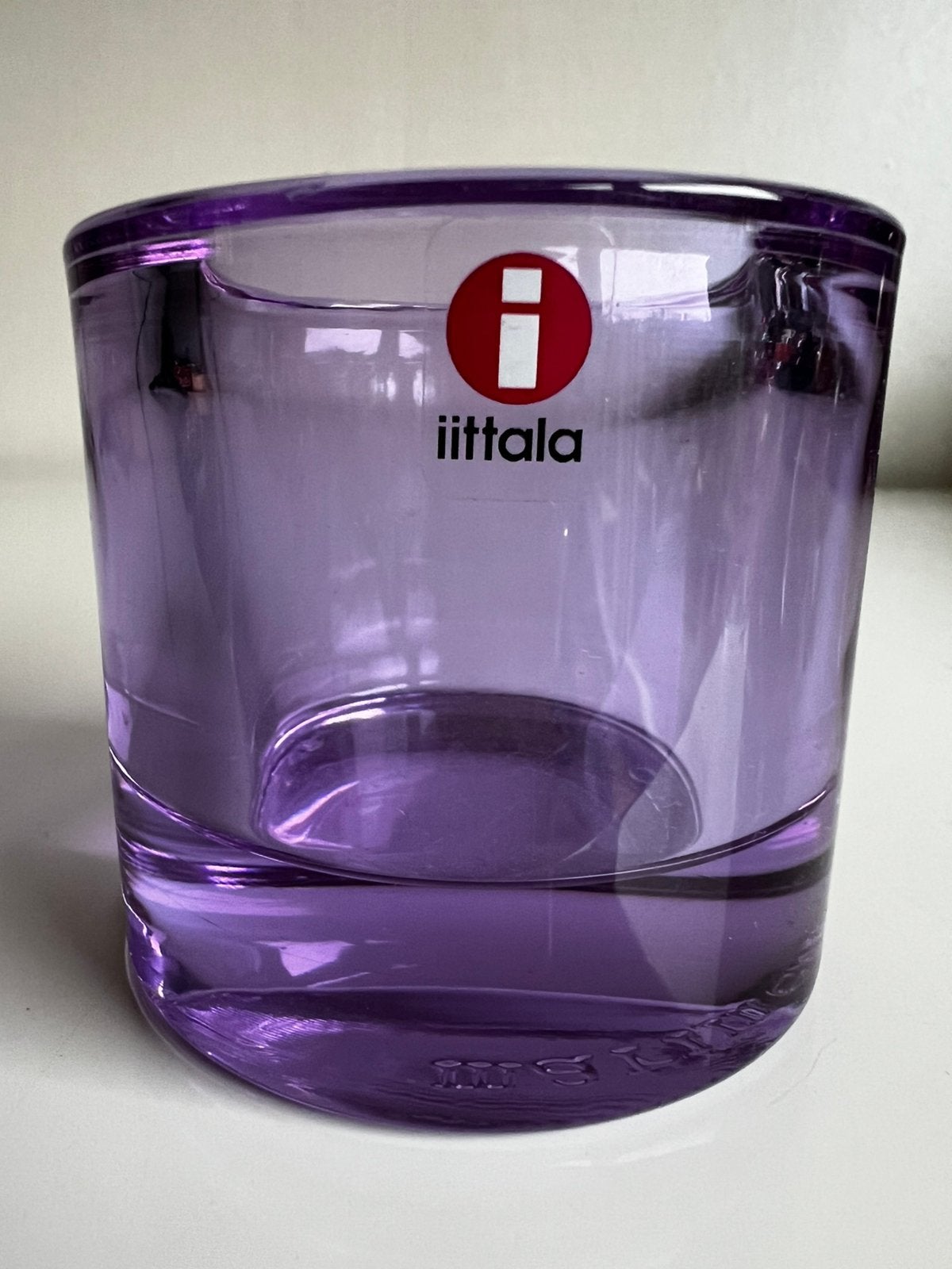 Iittala KIVI Marimekko Waxinelichthouder~Light Lilac 2012, Ophalen of Verzenden, Zo goed als nieuw, Overige typen