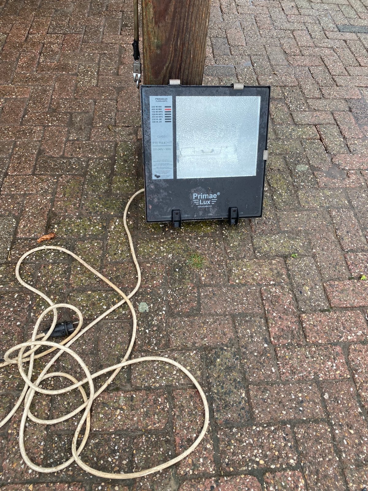 Gasontladingslamp, Ophalen, Zo goed als nieuw, Minder dan 50 watt, Lamp