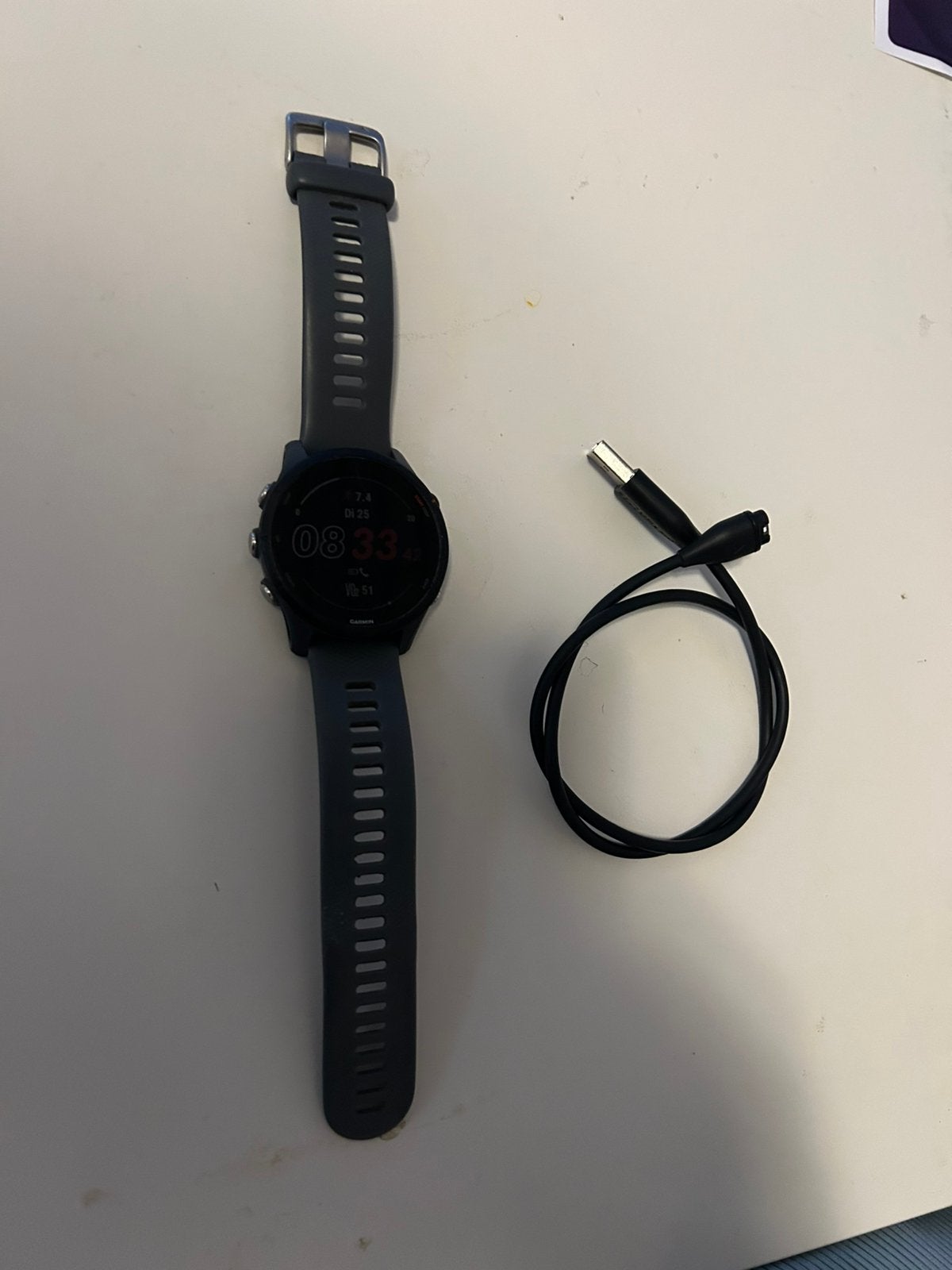 Garmin forerunner 255, Gebruikt, Zwart, Ophalen of Verzenden, Waterdicht